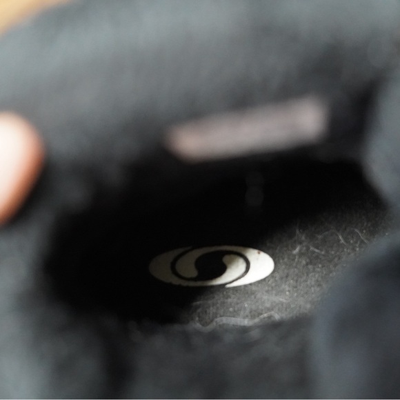 Salomon Womens Sz 6.5 Lace Up Snow Hiking Boots Thinsulate Waterproof Lined Warm - Picture 9 of 10